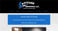 Desktop Screenshot of latitudegraphics.com