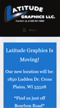 Mobile Screenshot of latitudegraphics.com